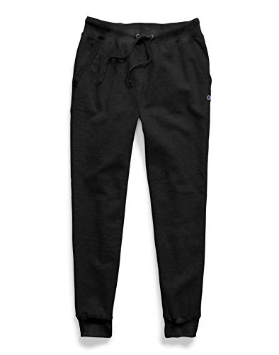 Champion Women's Plus-Size Powerblend Jogger, Black, 3X Large