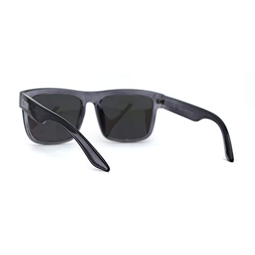 Image of Kush Mens Neon Pop Horn Rim Sport Horned Sunglasses