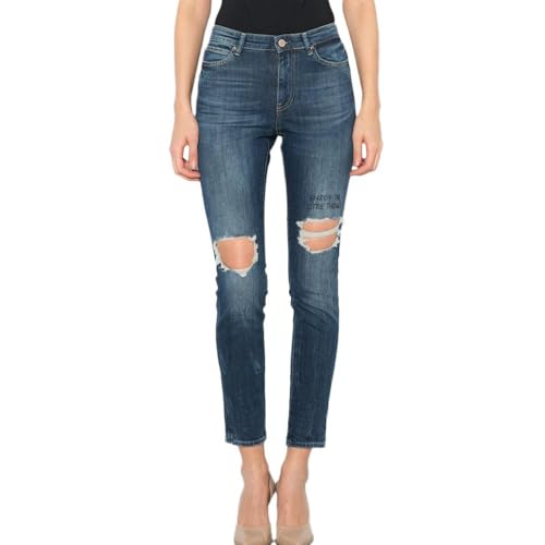 Optez pour les jean de la marque GUESS. Colore: bleu taille haute Coupe slim Composizione: 99% Cotone, 2% Spandex