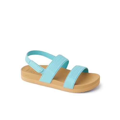 Image of REEF Girls Kids Water Vista Platform Sandal, Water Friendly, Adjustable Strap