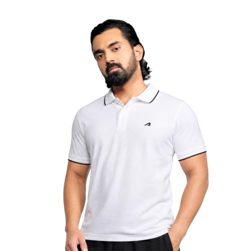 Image of Boldfit Polo Tshirts Shirts for Men Breathable Moisture-Wicking Regular Fit Anti-Static Fabric Quick-Dry & Durable Soft Lightweight Polo Tee for Casual Wear, Sports & Everyday Use