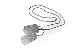 Wade Wilson Deadpool Military Dog Tags - Screen Accurate (Wade Wilson/Deadpool)