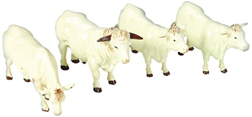Britains Charolais Rinder Tierfigur, für alle Altersgruppen, Klein, Weiß, Kunststoff, ohne Batterien, Automatisch, TOYS_AND_GAMES, Tier, 1 Spieler, Austausch, Teilen