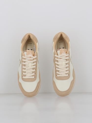 Le Coq Sportif Femme Astra_2 W Racine Accueil Femme Chaussures-Femme Baskets-et-Sneakers, Tofu Frosted Almond, 41 EU