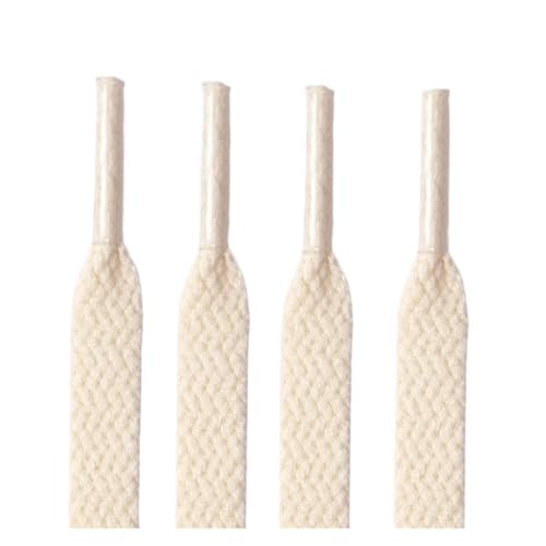 フラットシューズ、スニーカー、靴紐、メンズ、レディース、子供用靴紐、カジュアルシューズレース、AF1シューズ用アクセサリー、シューストリングス、1組(Dark beige,140cm)