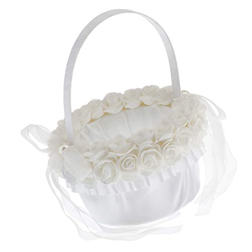 LOVIVER Panier Corbeille Ronde Panier à Dragées Mariage, Henné, Fiançailles,Cérémonie