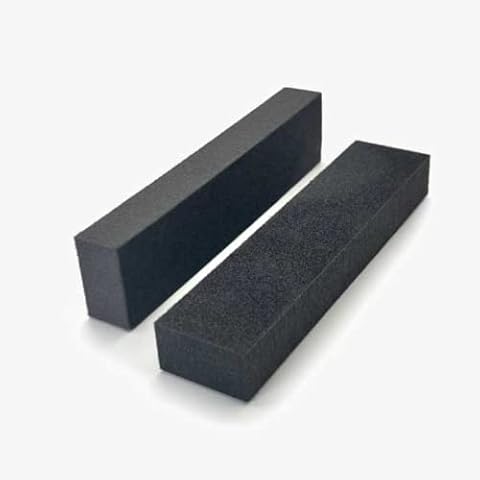 SPORTTAPE Rugby Lifting Blocks - Pack of 2 | Reusable Foam Blocks for Lineout Lifters Grip and Lineout Jumpers in Rugby - Black Cover