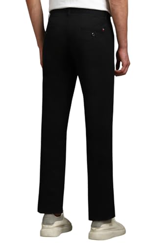 Image of Louis Philippe Men's Slim Fit Mid Rise Pants