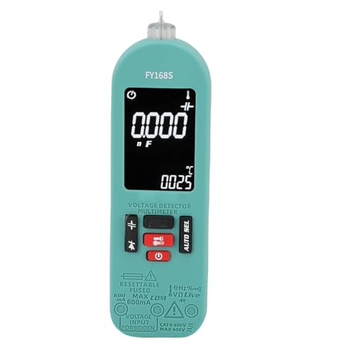 Multimètre numérique anti-brûlure à affichage couleur pour sécuriser vos mesures AC DC