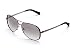 Michael Kors Women's MK5004 Gunmetal/Black/Grey Gradient Sunglasses, 59MM