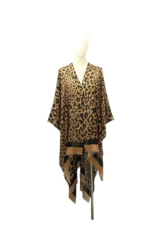 kate spade new york Women's Regal Leopard Ruana2