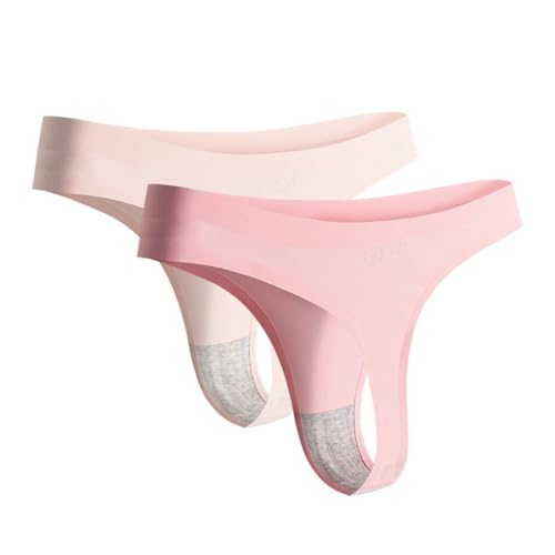 Image of Women Sexy Panties Plus Size Underwear Lace Thongs Low Rise G-String Cheeky Underpants