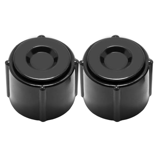 Image of 2 Pcs Low Point Drain Seals and Caps, Replacement for RV Camper Travel Trailer, 1 /2 Inch Hot and Cold Water Lines