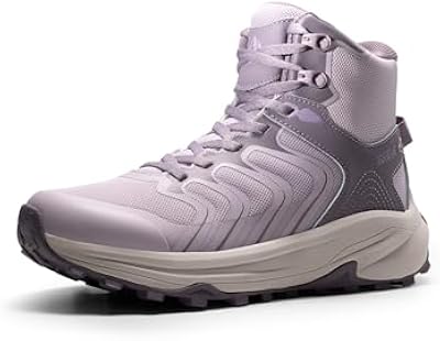 NORTIV 8 Women's Hiking Boots Waterproof with Arch Support Sneakers Walking Outdoor Comfortable Ligh...