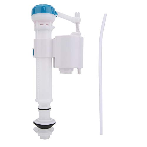 Válvula de llenado de inodoro - Válvulas de llenado Válvula de llenado Doble descarga Cisterna Sifón Baño Azul + Blanco Reino Unido G1 2(plastic)