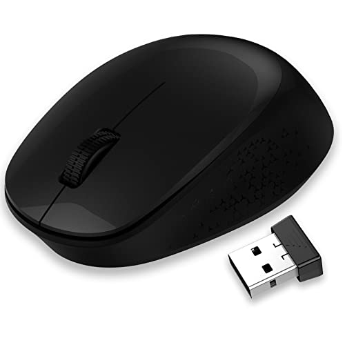 LeadsaiL-Wireless-Mouse-for-Laptop-24G-Silent-Cordless-USB-Mouse-Slim-Wireless-Optical-Computer-Mouse-3-Buttons-AA-Battery-Used1600-DPI-for-Windows-1087MacMacbook-ProAirHPDellLenovoAcer