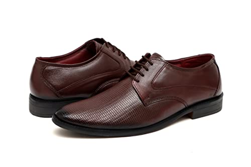 Image of ARAMISH Men's Genuine Leather Lace up Derby Formal Shoes (UK 5 to 10 UK)