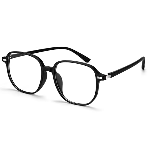 Image of Dollger Blue Light Glasses for Women Oversized Square BlueLight Blocking Big Frames Stylish Eyeglasses