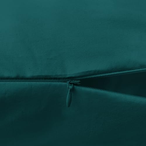 Elegant Comfort Luxury Ultra-Soft 1-Piece Pillowcase Set - 1500 Premium Hotel Quality Microfiber Double Brushed - Wrinkle Resistant, Body Pillowcase Size, Marine Teal by Elegant Comfort - Used condition - Image 5
