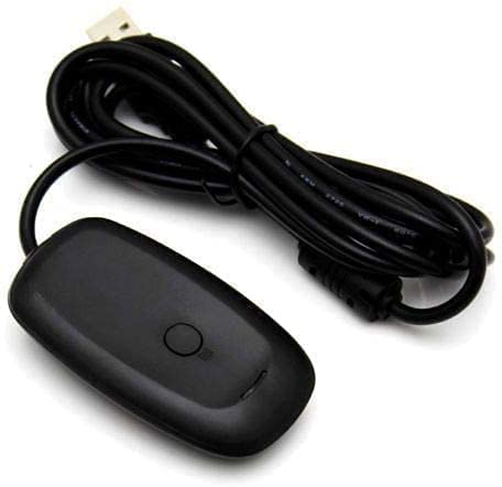 New World Windows PC Wireless USB Receiver Gaming Adapter for Xbox 360 Controller Black