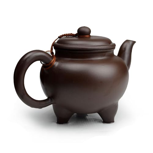 YXHUPOT Zisha Clay Classical Tripod Teapot