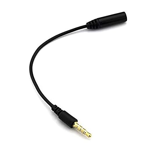 Cuziss Gold Plated (4 Rings/Poles) 3.5mm Plug Male to 2.5mm Jack Female Headphone Earphone Audio Extension Cable for Apple iPhone 6/6S/6+/5S/5 iPad Samsung Galaxy