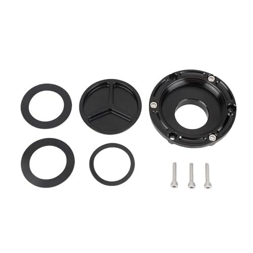 Cubierta de gasolina en aluminio mecanizado CNC para moto Ninja 250R Z250SL tapa de combustible 7