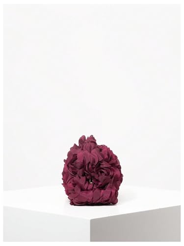 Image of Verdusa Women's 3D Flower Clutch Evening Bag Floral Purses Party Prom Handbags
