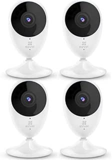 EZVIZ Mini O 1080p - Wireless Wi-Fi Cloud Camera, Home Video Monitoring Security Camera, Works with Alexa (Four-Pack) - coolthings.us