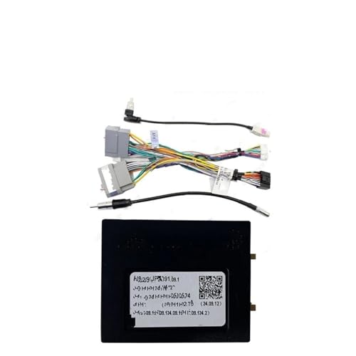 Cadre Façade D'autoradio Câble d'alimentation Stéréo pour Véhicule 16 Broches Android Canbus pour Jeep pour Commander pour Grand pour Cherokee