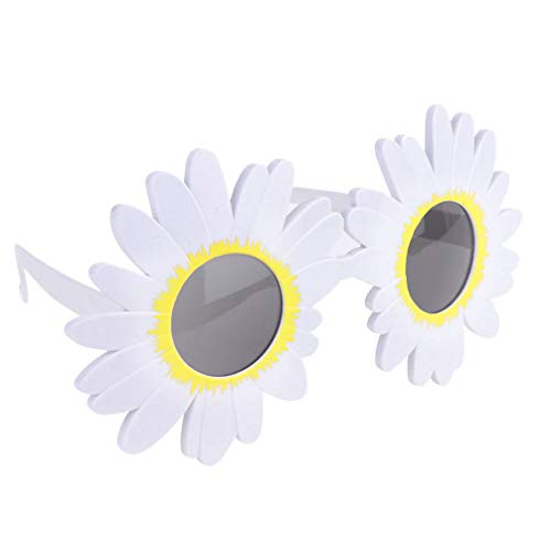 NUOBESTY Occhiali da Sole Girasole Tondi a Forma