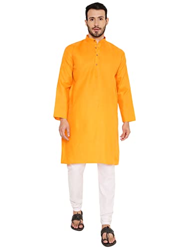 Image of Maharaja Magic Cotton Kurta Pyjama Set for Men