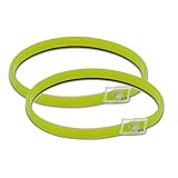 JUANIO Juego de 2 Collares Antiparasitario Antipulgas Antigarrapatas para Perros, Collar Ajustable Impermeable con 4 Meses de Protección Natural, Talla S - 33 cm
