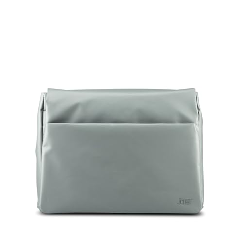 Sac bandoulière Jost Tolja L noir grand volume avec agencement intelligent
