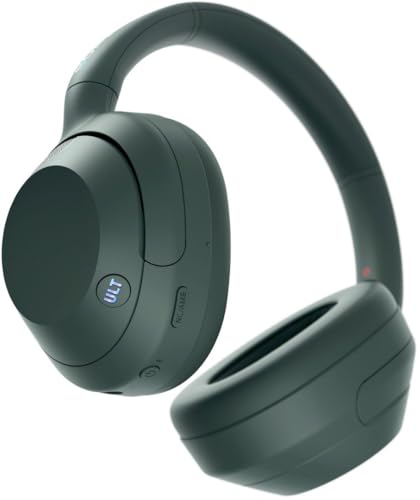 Image of Sony ULT WEAR 900N Wireless Noise Canceling Bluetooth Headphones - Forest Gray (Renewed)