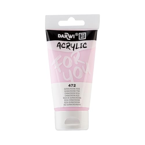 Darwi For You DF5150075472C Acrylique 75ml Opaque Quinacridone rose