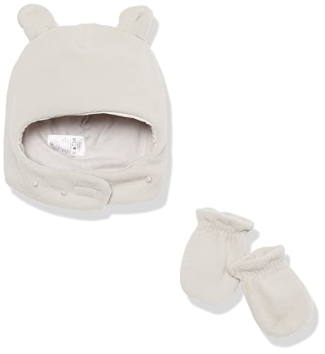 Luvable Friends Baby and Toddler Fleece Bear Hat and Mitten Set