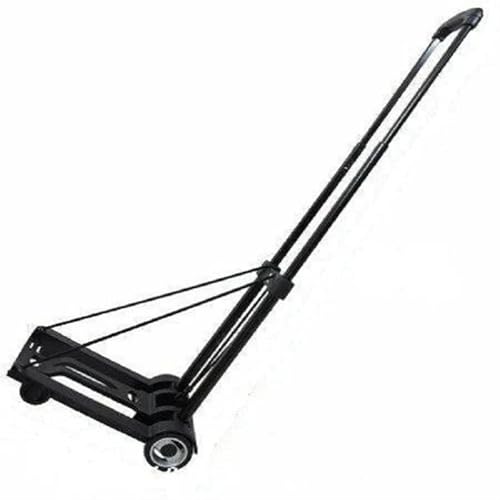 XZHWSZD Carretilla de mano plegable resistente para viajes, equipaje, compras y bricolaje, carretilla plegable para uso en casa, oficina y jardín - imagen 6