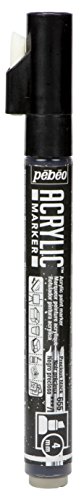 Pebeo アクリルペイントマーカー デコマーカー4mm チズル NO.55プレシャスブラック