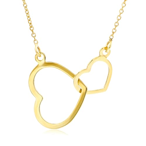 Bijoux Femme Hypoallergéniques en Or Rose 9 Carats Orovi