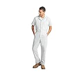 Red Kap Men's Speedsuit, White, Medium