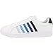 Produktbild K-Swiss Herren Court TIEBREAK Sneaker, White/Navy Gradient, 43 EU