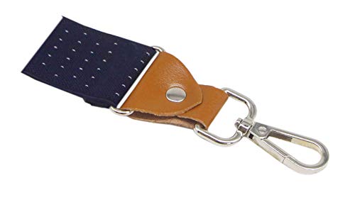 Image of Mens Suspenders with 3 Swivel Hooks Belt Loops 1.4 Inch Wide Heavy Duty Adjustable Braces
