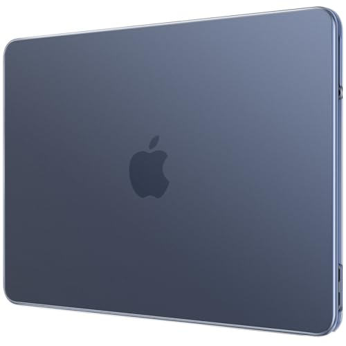 Image of Saco MacBook Neo Case 13 inch 2026 (A18 Pro, Model A3404), 1:1 Precision Fit | Official Indigo Clear | Matte Hard Shell Cover, Scratch & Fingerprint Resistant for New MacBook Neo 13 inch Case