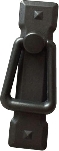 �����o�������A�A���e�B�[�N �����A���B���e�[�W�����n���h���A �h���b�T�[ �v�� 2.25" CC ���B���e�[�W �X�^�C�� �u���b�N �����x�C�� �����o���v�� �h���b�v �X�C���O �n���h�� �L���r�l�b�g �m�u 57 mm(Antique Black,L: