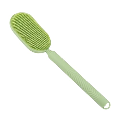 Yplkm Cepillo Para La Espalda De Ducha - Mango Largo de Silicona para Limpieza - Herramientas De Masaje Con Cepillo Corporal Para Baño,Para Limpiar Hombres Mujeres Niños Baño Ducha Casa Dormitorio