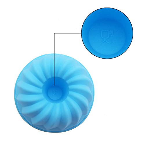 To encounter 24Pack Silicone Baking Cups, Pumpkin Silicone Baking Cake Molds, Nonstick Cupcake Liners, Bpa Free Fancy Dessert Tray - Jelly and Muffin Cups