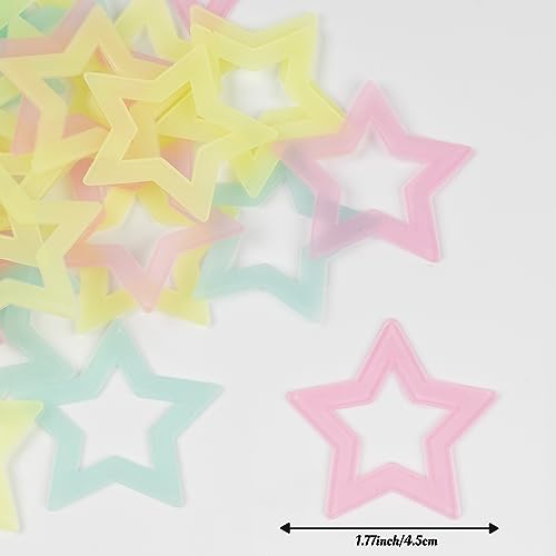 40 Svuota le stelle colorate,Stelle Luminose