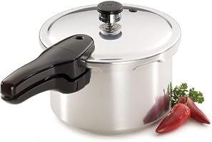 Presto 01241 4-Quart Aluminium stovetop pressure cooker