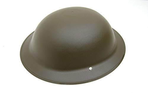 Con schiuma sulla fronte Casco Tommy in plastica militare Repro WW2 dell\'esercito britannico